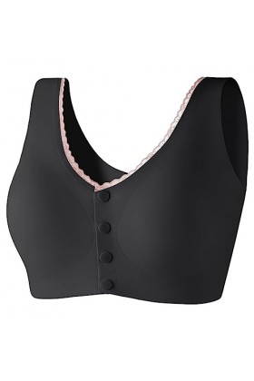 Lingerie Femme Sexy Ensemble Homme Sexy Hot y20.k Bouton Avant Confortable pour Femmes Sexy sans Anneaux en Acier Collier ras