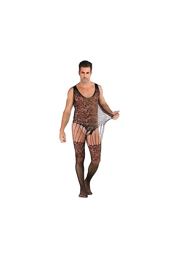 Générique Boxer Homme Maillot de Bain Sexy Briefs Thong Collants Sexy en résille pour Hommes Robes Éponge en Coton pour Homme