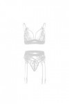 Ensemble Soutien Gorge et String Femme Dentelle Lingerie Sexy Ensemble Erotique sous-Vetements Sexy Vêtements De Nuit 2 Pièce