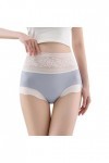 HUyydza Femme Culotte Taille Haute Femme Culotte Invisible Panty Invisible Panty Creux Respirant Slips Taille Moyenne sous-vê