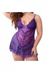 Lingerie Sexy Femme Lingerie Sexy Ensemble Sexy Ensemble Lingerie Femme 2 Pièce Sexy Nuisette Sexy Hot Ouverte sous-Vêtements