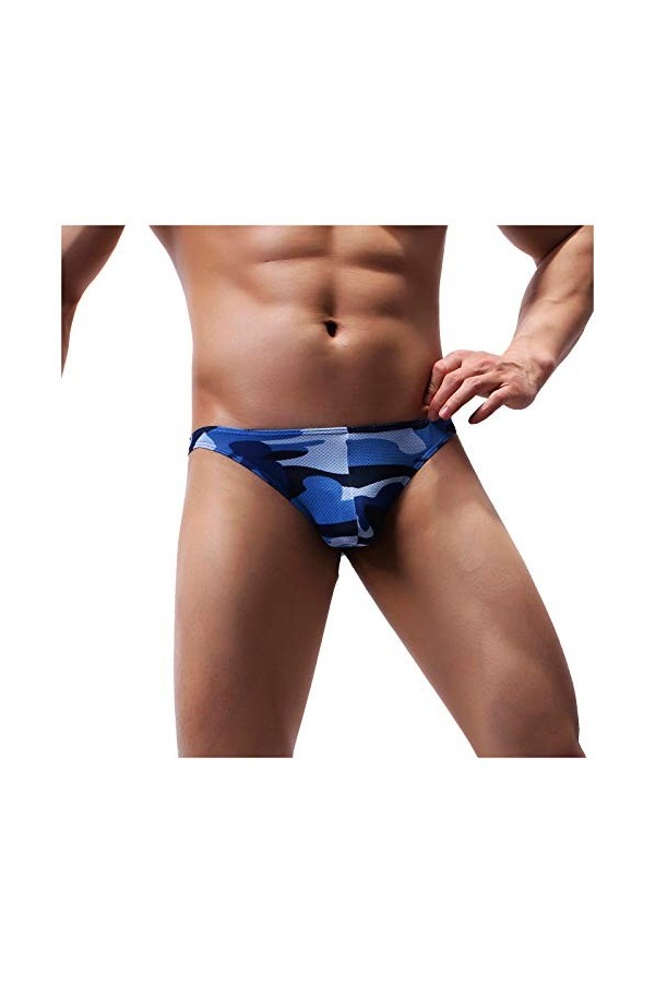 Générique Micro String Homme Mini Stretch Underwear Slip Homme Sexy Moulant Quotidienne Portable Culottes Lingerie Fine pour 