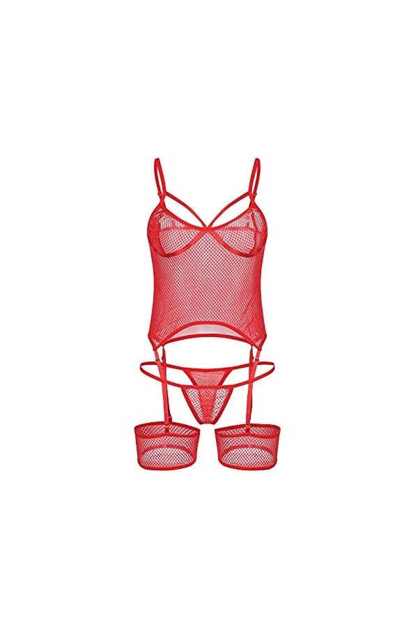 Lingerie Femme Sexy Ensemble Homme Sexy Hot y.2k Femmes Plus Taille sous-vêtements Polyester Porter à la Maison Femme Tenue S