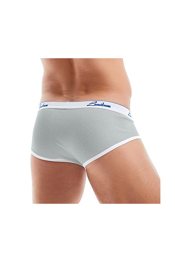 Générique String Homme Sexy Hot Dentelle Slips Boxer Culottes de Mode Masculine Culottes Sexy Ride Up Briefs Underwear Pant R