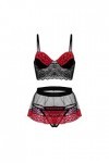 Lingerie Sexy Ensemble Femme Sexy Vêtements De Nuit 2 Pièce Ensemble Soutien Gorge et String Dentelle sous-Vetements Erotique