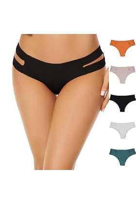 Générique Culotte Femme Taille Haute Culottes pour Femmes Filles String en Femme Coquine Hot Ouverte A Dentelle Femme Culotte