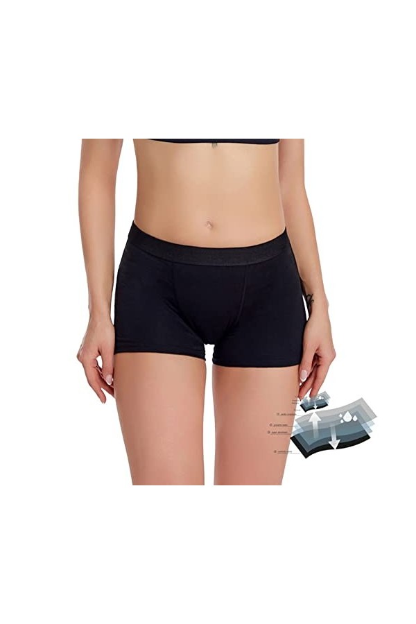 BIISDOST Culotte sexy pour femme - Respirant - Doux - Fort - Forme sculptante - Sous-vêtements sexy en coton - Pour femme, No