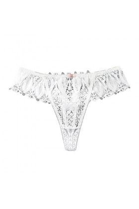 Briskorry String Femme Dentelle Slips Culottes Taille Basse Culottes Femme Culottes Coton pour Femme sous-Vêtement Nuisettes 