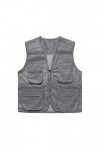 Mymyguoe Gilet de sécurité pour homme et femme - Gilet de travail dextérieur multi-poches - Gilet de pêche multifonction res