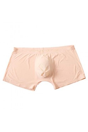 Générique String Homme Sexy Hot Dentelle Slips Boxer sous-vêtements Sexy à la Mode pour Hommes Pure Color Ice Silk Seamles Pa