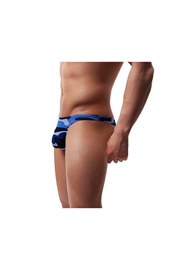 Générique Micro String Homme Mini Stretch Underwear Slip Homme Sexy Moulant Quotidienne Portable Culottes Lingerie Fine pour 