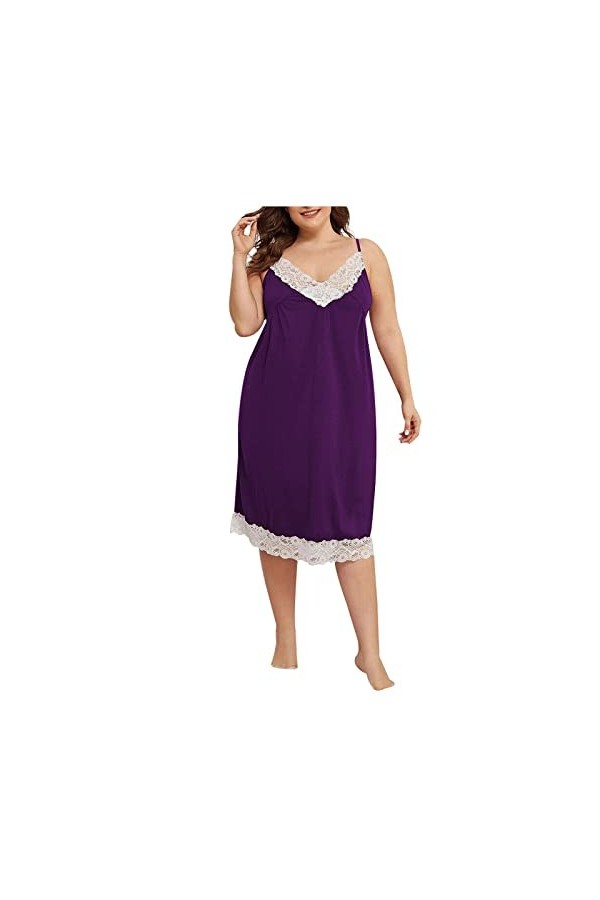 Générique Nuisettes Sexy Femme Erotisme Mini Robe Slutty Hot Col en V Profond Lingerie Sensuelle Mini Short Dentelle Nuisette