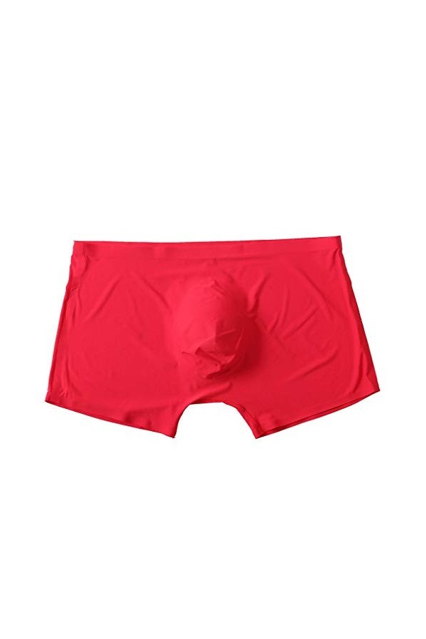 Générique String Homme Sexy Hot Dentelle Slips Boxer sous-vêtements Sexy à la Mode pour Hommes Pure Color Ice Silk Seamles Pa