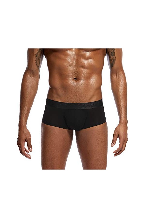 Zannycn String pour homme - Sous-vêtements - Slip sexy pour homme - String de sport - Short de bain pour homme - Slip Power S