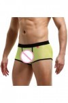Générique sous-vêtements en Nylon pour Hommes en Maille U Bulge Sexy Respirant Tronc de Sport décontracté Extensible Conforta