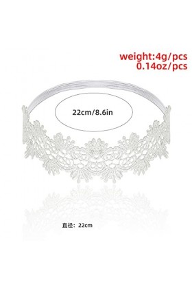 Sttiafay Porte-jarretelles en dentelle pour mariée pour femme, élastique en dentelle florale, accessoire pour le corps de bal