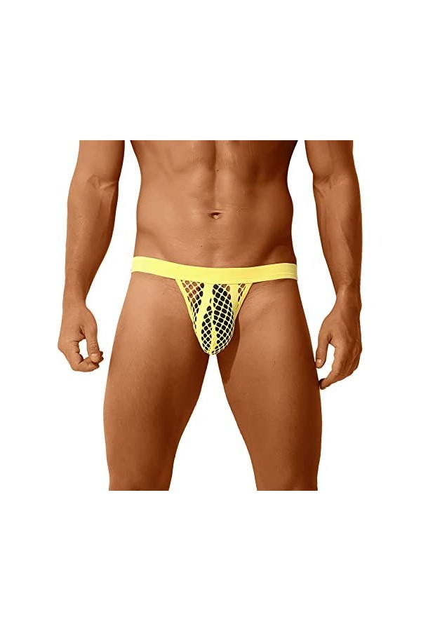 Boxer Homme Maillot de Bain Sexy Briefs Thong Hommes sous-Vêtements Sexy Slip Coton Sexy Respirant sous-Vêtements Mémoires Ho
