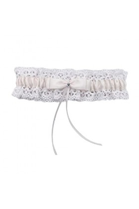 Jarretières de Mariage en Dentelle pour mariée Jarretelles de Bal Extensibles et Sexy pour Femmes Jarretelles de Jambe de mar