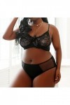 Lingerie Femme Dentelle Ensemble Saint Valentin Babydolls Ensemble de Lingerie Ouvert Bodysuit Vêtements de Nuit Dos Nu Nuise