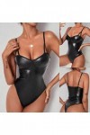 Lingerie Femme Sexy Ensemble Homme Sexy Hot y23k Mode Sexy Leather Sleepwear Lingerie sous-vêtements Nightdress Legging Sexy 