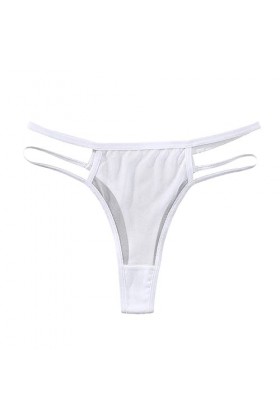 Culotte Femme Deguisement Rigolo Strings Cadeau Chic Drole Bikini Slip Vetement Transparent Humour Sexy Hot Lingerie sous-Vêt