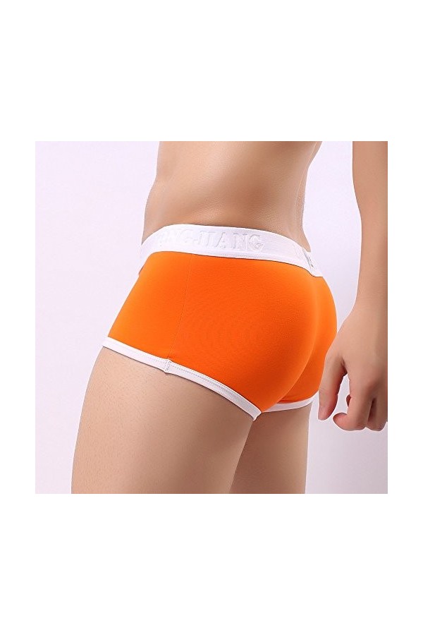 Zannycn String pour homme - Sous-vêtements - Maillot de bain short pour homme - String de sport - Boxer - Slip sexy pour homm