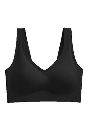 FGUUTYM Lingerie avec collier de perles et soutien-gorge, Noir , 4X-Large