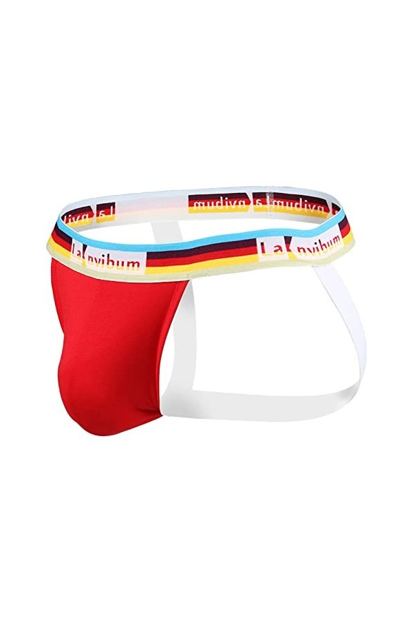 String Homme Transparent Slips en Maille pour Hommes Couleur T-Back Splice Pant Fashion sous-vêtements Sexy pour Hommes Homme