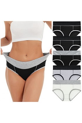 Culottes Coton pour Femme Tentation Stringthong Creux sans Coutures sous-Vêtements Couvrante Bikini Coquine Chic Slip Period 