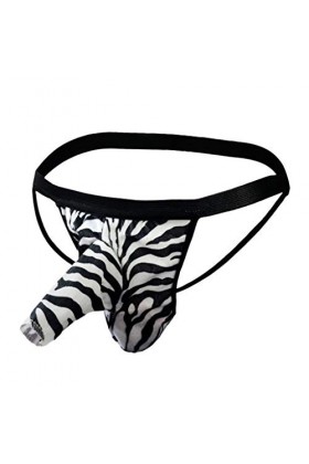 Boxer Homme String Dentelle pour Homme Lingerie élastique Retour sous-vêtements Sexy Thong Mens Pouch Bulge T éléphant sous-v