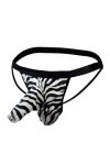 Boxer Homme String Dentelle pour Homme Lingerie élastique Retour sous-vêtements Sexy Thong Mens Pouch Bulge T éléphant sous-v
