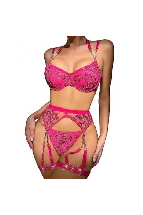 Lingerie Sexy Femme Coquine Hot Grande Taille Lenceria Extreme Sexy Dessous New Luxury Sexs Noir Couleur Femmes Sexy Jarretiè