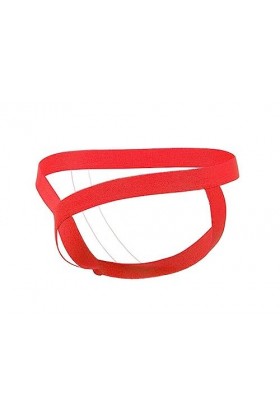 wjiNFDFG Shorts Hommes Hommes Sexy Hip Lift Exposed Ring Thong Cutout Underwear Robe Moulante Transparente Red, M 