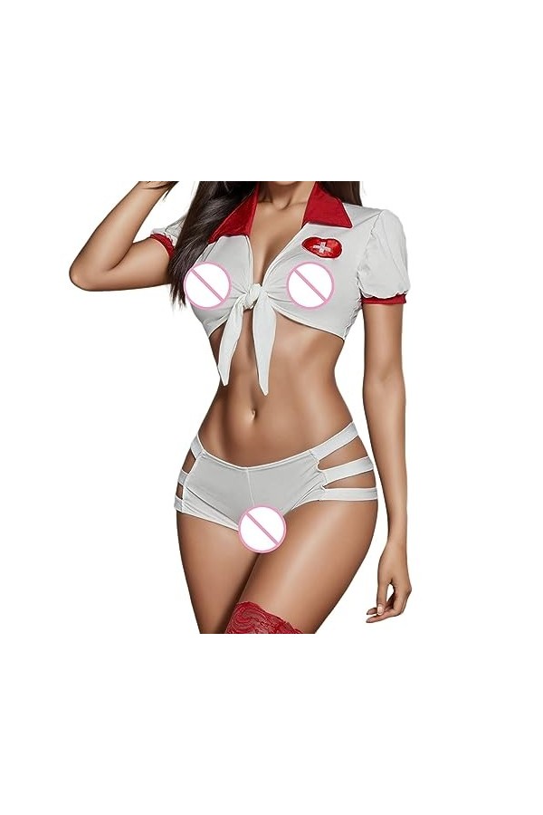 Lingerie Femme Sexy Ensemble Homme Sexy Hot y29k sous-vêtements Amusants pour Femmes Sexy Female Fun See Through Hollow Out F