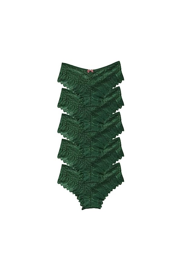 Générique Culotte Femme Taille Haute Culottes Taille Basse Slips Stretch String en Femme Coquine Hot Ouverte A Dentelle Femme