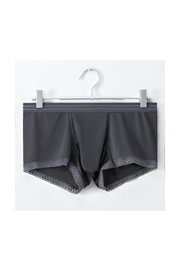 Sous-vêtements respirants pour homme - Sous-vêtements de ski translucides - Noir, gris, M