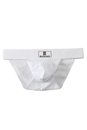 Knickers Ride Up Slip sexy pour homme, Blanc., XL