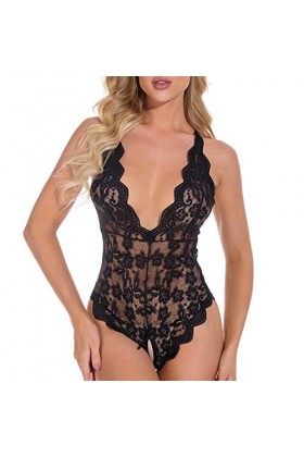 Lingerie Sexy pour Femmes sous-vêtements Sexy Bretelles Souples Confortables Soutien-Gorge Lingerie vêtements de Nuit érotiqu