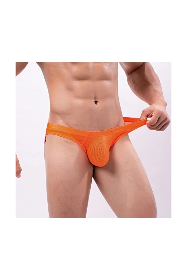 String Homme Drole sous-vêtements pour Hommes Fashion Low Rise Sexy Trend Sharp and Interesting Double Ding Pants Déguisement