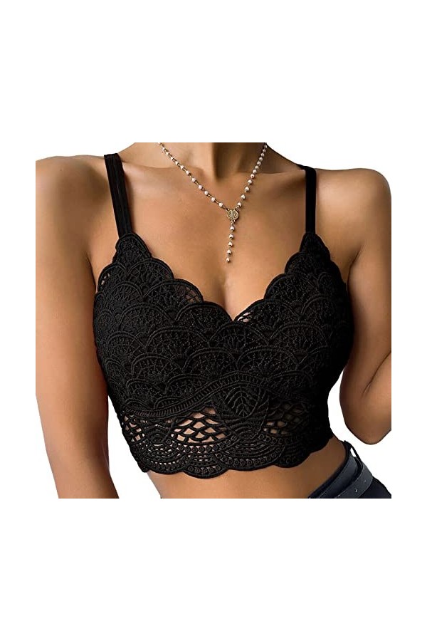 Lingerie Femme Sexy Ensemble Homme Sexy Hot y.2k Femme Dentelle sous-Vêtements Minces Femme Soutiens-Gorge Transparents pour 