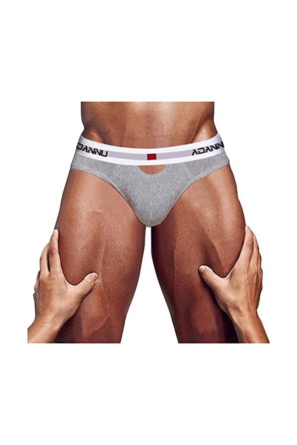 Boxer Homme Maillot de Bain Sexy Briefs Thong Culottes de mode sexy pour hommes petites culottes sous-vêtements doux et respi