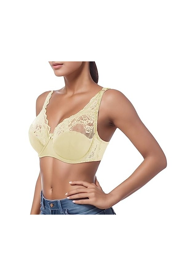 2023 New y*2k Style Lingerie sous-vêtements Sexy en Dentelle pour Femmes Soutien-Gorge de Grande Taille Coupe Mince Soutien-G