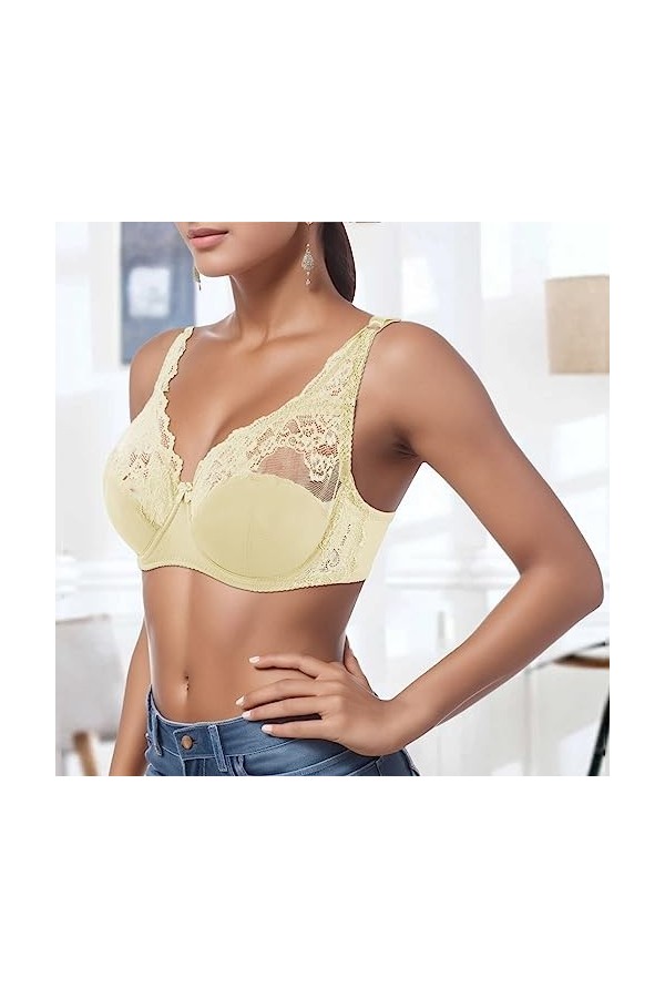 2023 New y*2k Style Lingerie sous-vêtements Sexy en Dentelle pour Femmes Soutien-Gorge de Grande Taille Coupe Mince Soutien-G