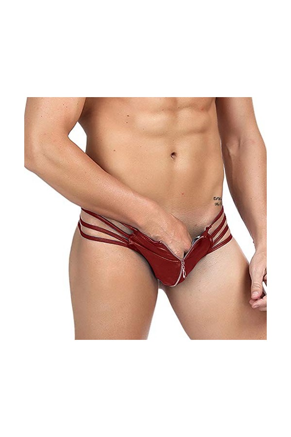 ADMAY 2023 New y25k Style Lingerie Les sous-vêtements Thong Culottes Doubles Les Culottes Sexy Les sous-vêtements pour Hommes