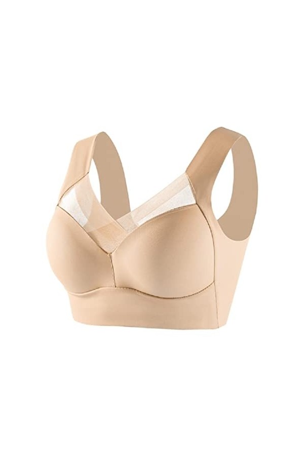 Débardeurs souples sans armatures sans restriction sexy et confortable de couleur unie sans acier taille avec soutien, couleu