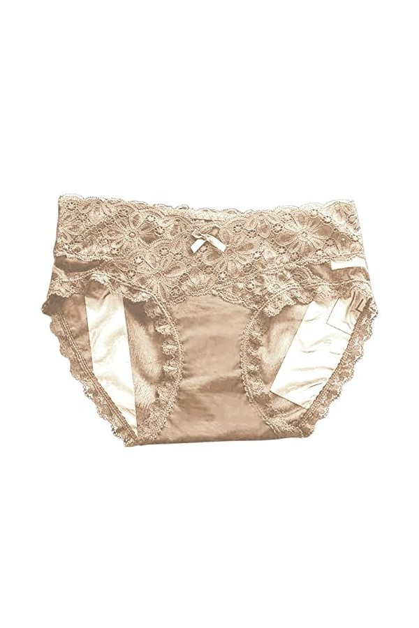 Culottes en Dentelle pour Femmes Culotte sous Vetements Lingerie Tangas Lace Patchwork Sexy Femme Culotte Dentelle Chic Hot P