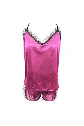 Zannycn Ensemble de lingerie sexy pour femme - Soutien-gorge et culotte érotiques - Ensemble de sous-vêtements en dentelle - 