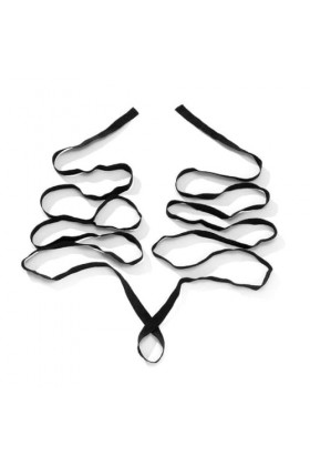 Swetopq Femmes Leg Wraps Festival Jarretière Bras Wrap DIY Bandage Bas Bretelles Croisées pour Danse Festival Musique