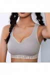 Lingerie Sexy pour Femme Fitness Retour sous-vêtements Casual Bra Size Sports Grande Femme Yoga Sports intimité Body Fille Ma