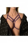 Femmes Sexy Lingerie Babydoll - sous-Vêtement Col V Profond Mode Sexy Dentelle Froncé Soutien-Gorge Bretelles Réglables Linge